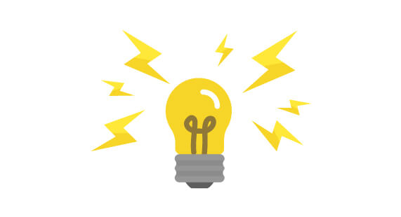 少ない面積で高い発電力